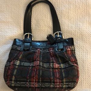 Black coach purse